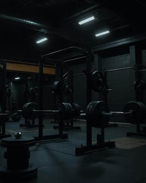 Strength training area